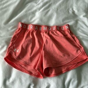 Under Armour Women's ‘Play Up’ Pink Shorts